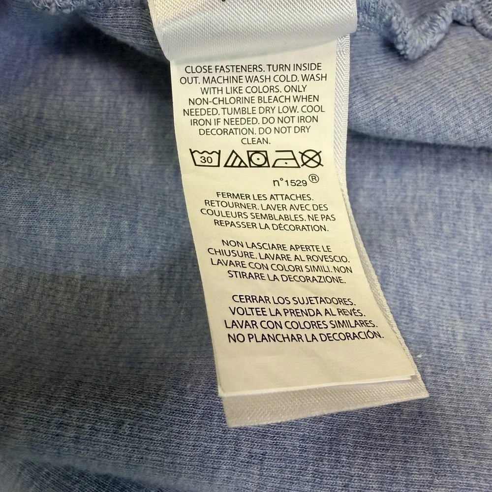 Polo Ralph Lauren Double Knit Mockneck Sweatshirt Mens XL Blue 1/4 Zip Tan Pony